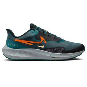 Nike Pegasus Shield Size 11.5 Men Running Shoe Deep Jungle Orange DO7625-300 NEW